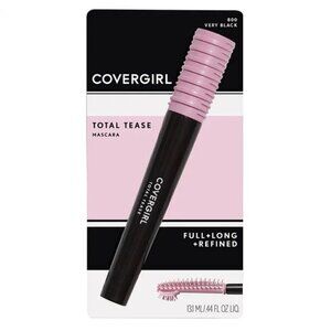 💖3/$15💖 COVERGIRL Total Tease Full + Long + Refined Mascara, 800 Very Black